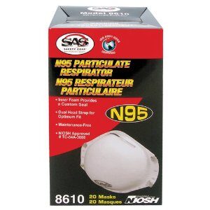 8610 N95 Particulate Respirator 20/BX